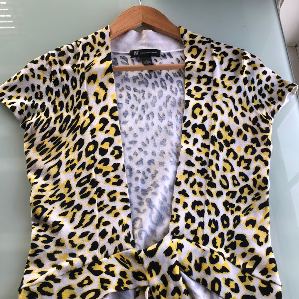 I•N•C brand short sleeve sweater